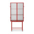 Haze Showcase Cabinet Reeded Glass